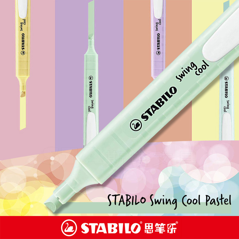 6 Pcs STABILO Highlighter 275  - Stabilo Marker Swing Cool 评论和价格