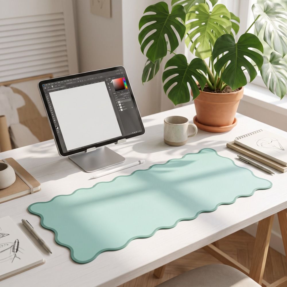 Sweet PU Leather Desk Pad Non  - Leather Desk Pad 评论和价格